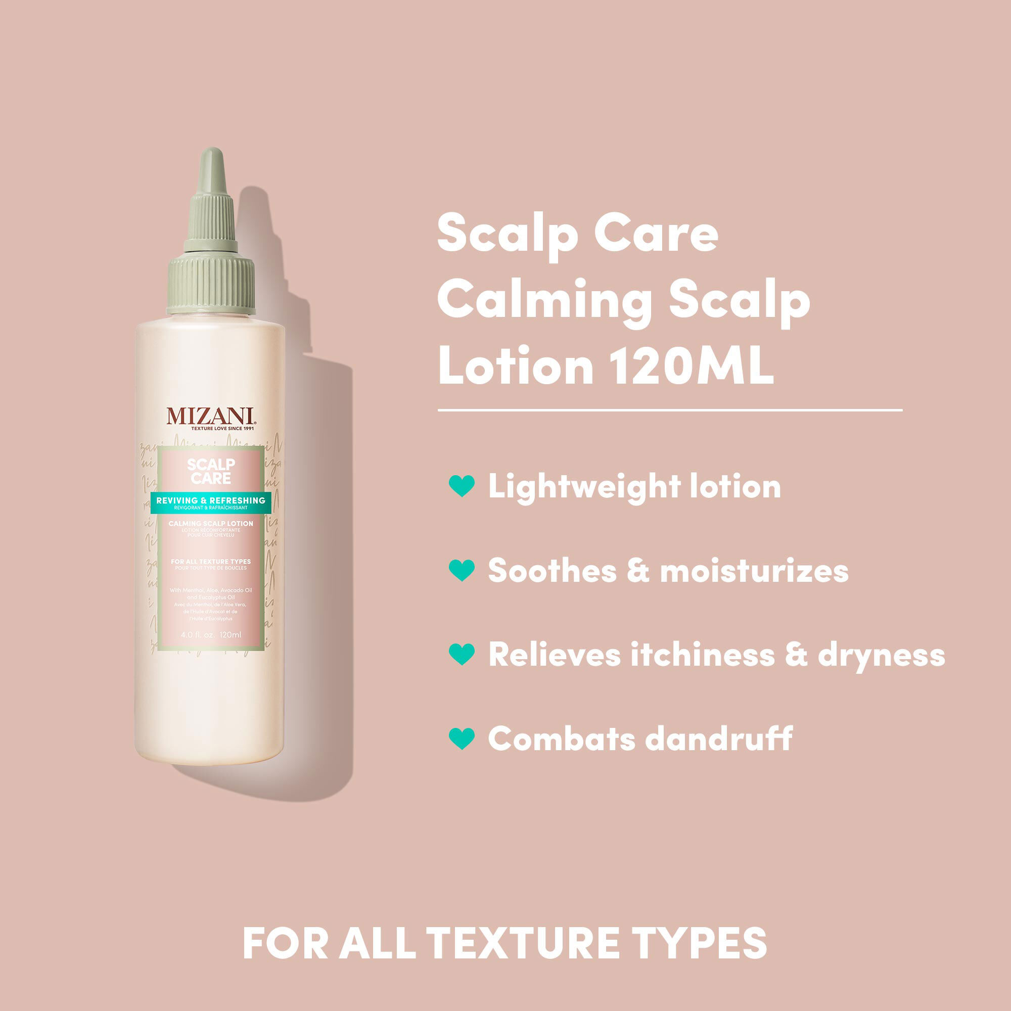 Scalp Care Lotion | Soothing Scalp Lotion | 4oz | Mizani