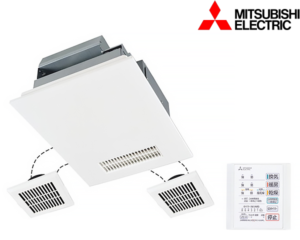 三菱 バスカラット24 浴室換気暖房乾燥機 V-143BZ5+P-141SW5 | 給湯器
