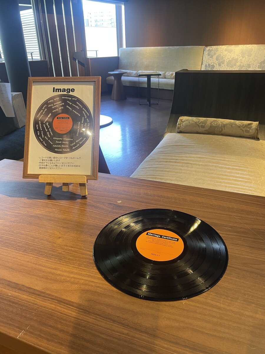 音楽好きの方必見な「結婚証明書」♪｜ブログ｜Mia Via