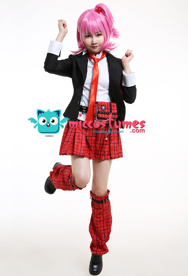 日奈森あむ コスプレ 衣装 - しゅごキャラ! 日奈森あむ コスプレ