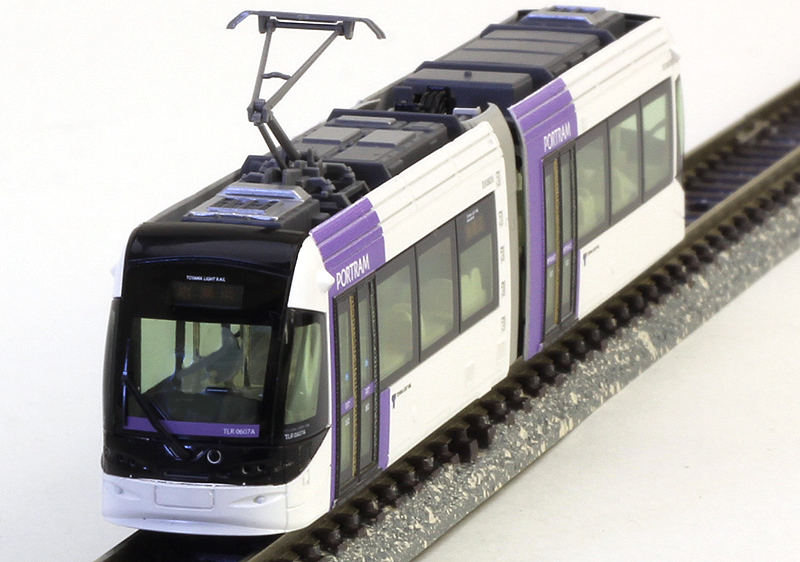 KATO 富山ライトレール赤、紫、青、緑、とやまグリーントラム KATO