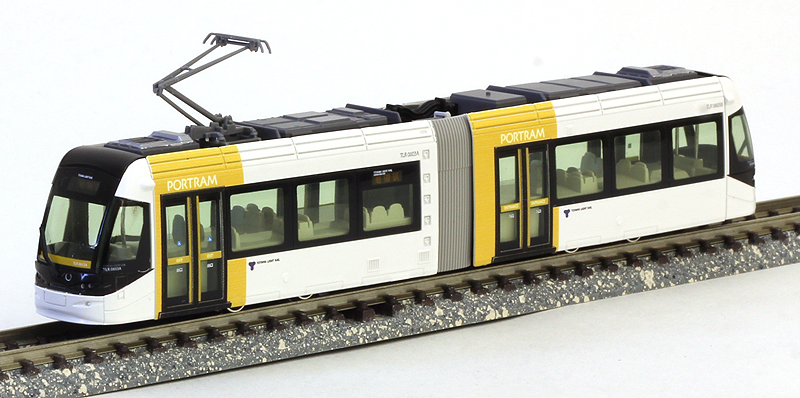 KATO 富山ライトレール赤、紫、青、緑、とやまグリーントラム KATO