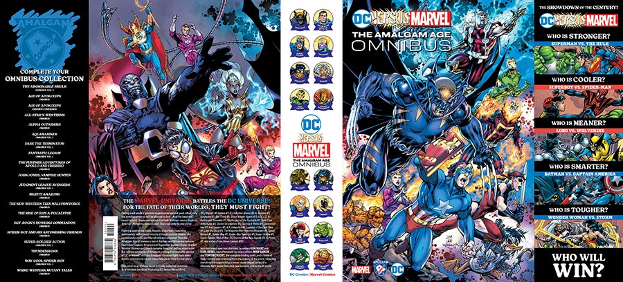 DC Versus Marvel The Amalgam Age Omnibus HC Direct Market