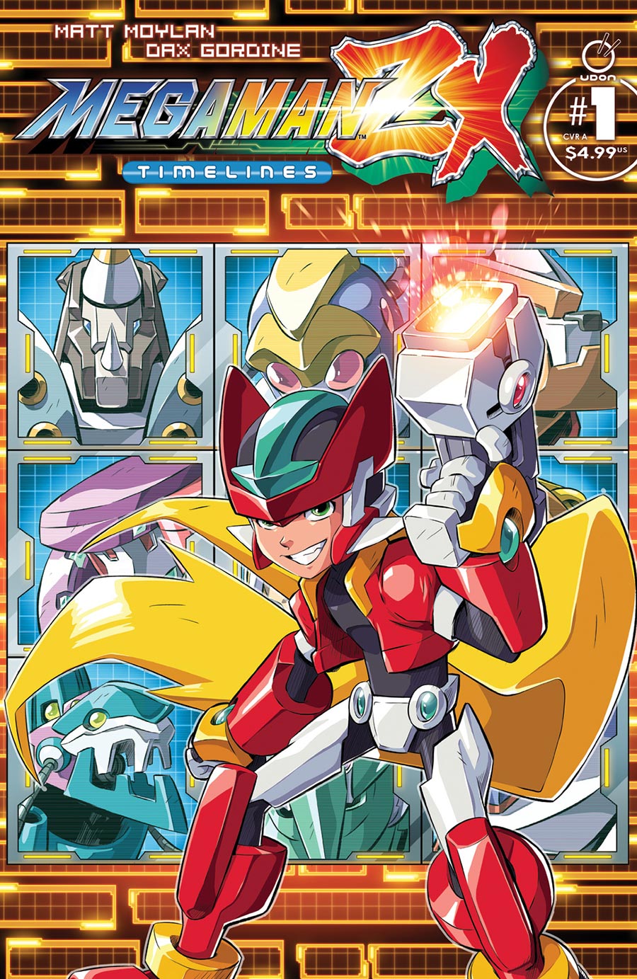 Mega Man ZX Timelines #1 (One Shot) Cover A Regular Dax Gordine
