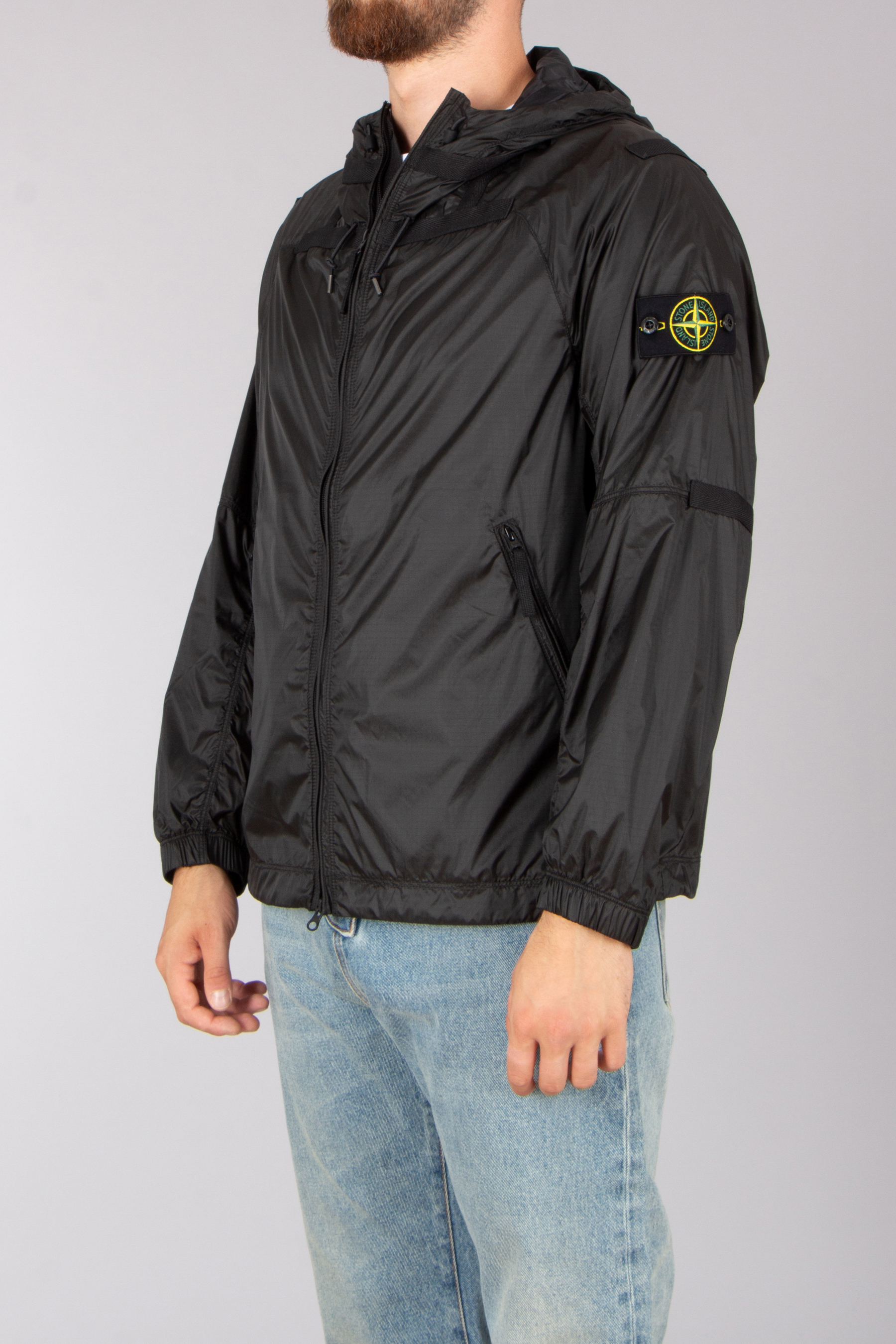 STONE ISLAND Regular Fit Ripstop Light HT Nylon Jacket | M