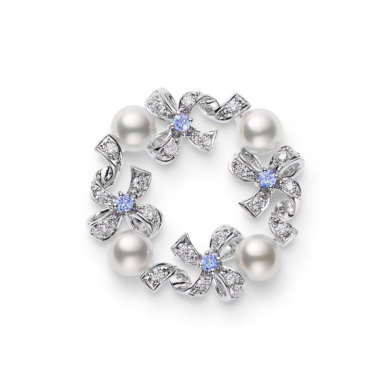 ブローチ PB-24BU ジュエリー｜MIKIMOTO - ミキモト