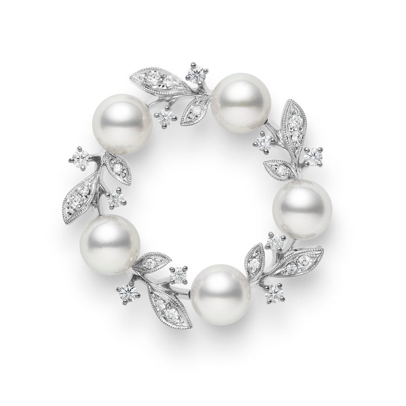 ブローチ PB-24BU ジュエリー｜MIKIMOTO - ミキモト