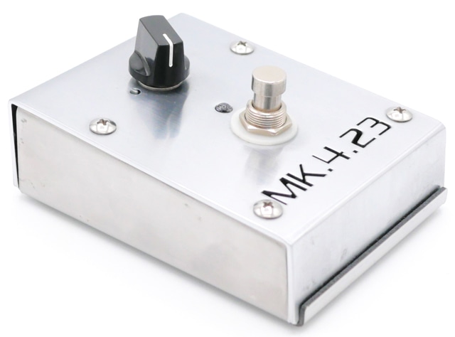 MK.4.23 Clean Boost Standard Brushed Steel Finish: エフェクター