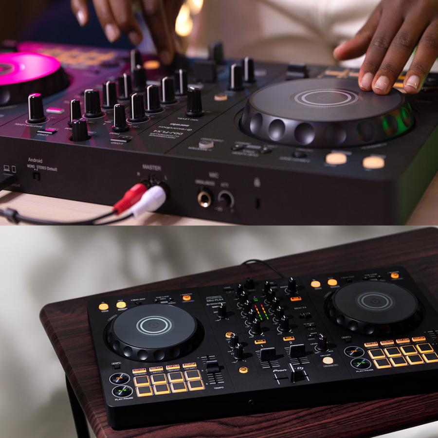 Pioneer DJコントローラー DDJ-FLX4 + 専用ケース DJC-B + ダスト