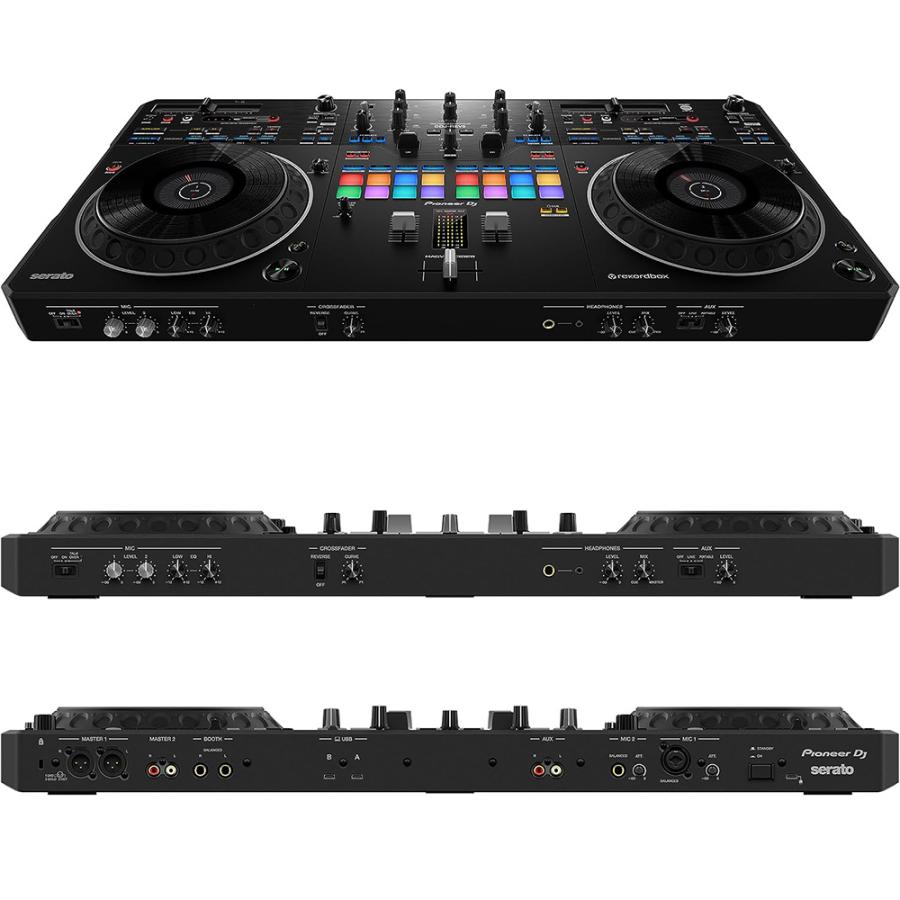 Pioneer DJコントローラー DDJ-REV5 + PCスタンド + ダストカバー