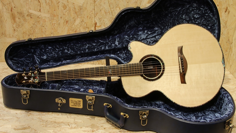 Water Road Guitars Deep Arte Cutaway Hokusai Inspired 