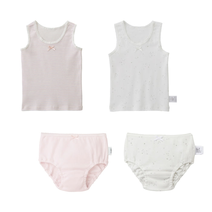 WEB限定】肌着セット キッズ上下4点セット – ミキハウスオフィシャルサイト