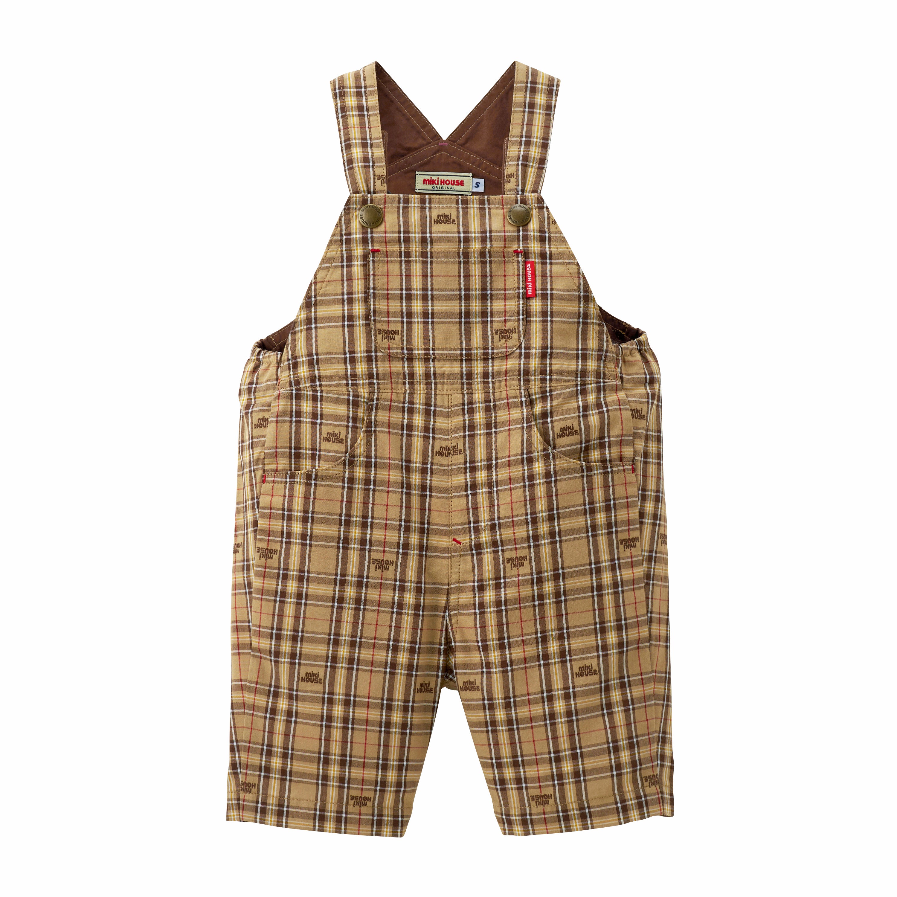 6分丈オーバーオール – ミキハウスオフィシャルサイト