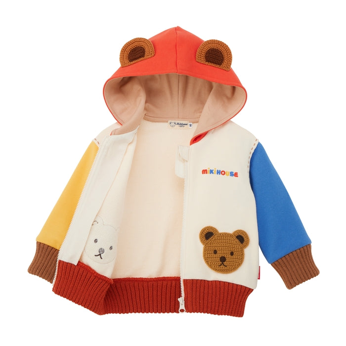 ミキハウスベア パーカー – ミキハウスオフィシャルサイト