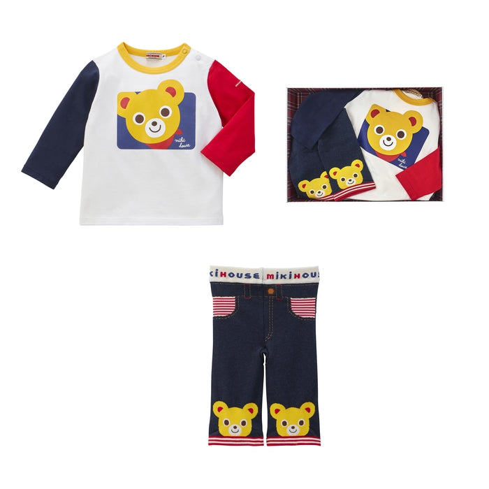 長袖Tシャツセット【BOX付き】 – ミキハウスオフィシャルサイト