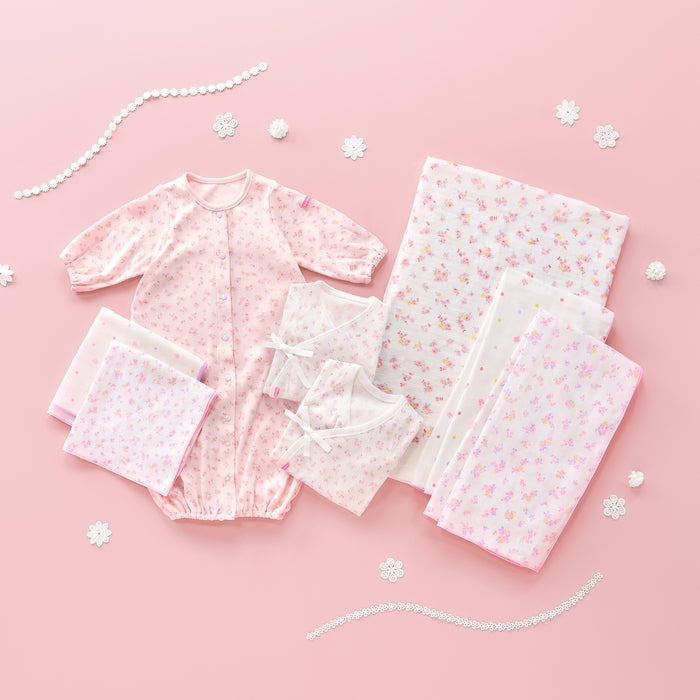 スターターセット8点(出産準備セット)【通年用(総柄)】 – ミキハウス