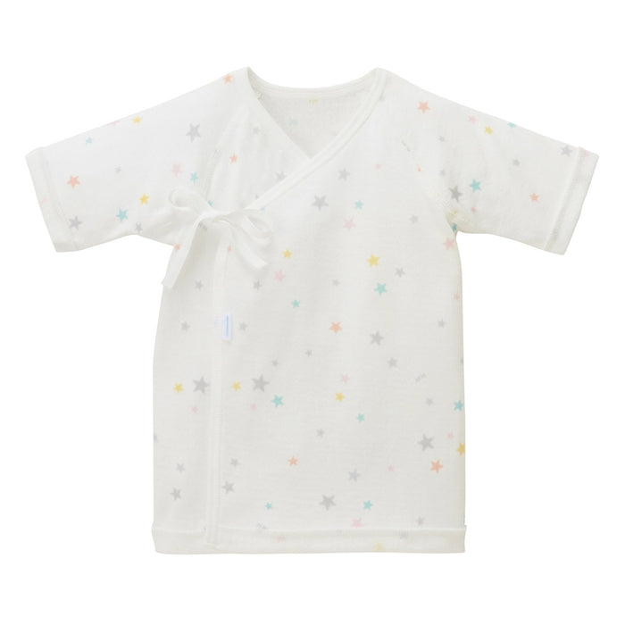 ピュアベール星柄ニットガーゼ短肌着 – ミキハウスオフィシャルサイト