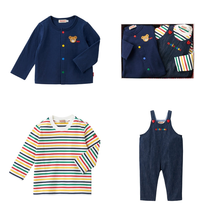 オーバーオールセット【BOX付き】 – ミキハウスオフィシャルサイト