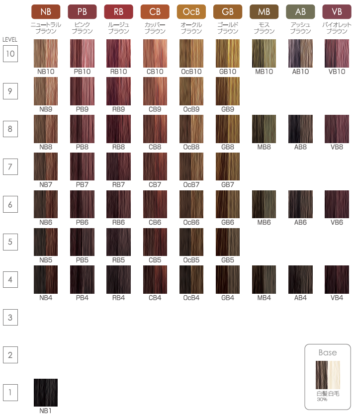 カラー】ルーチェント | ミアンビューティー（三口産業株式会社）