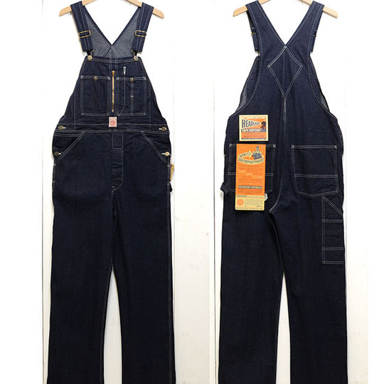 HEADLIGHT(ヘッドライト)復刻「11oz.DENIM HIGH BACK OVERALL」デニム
