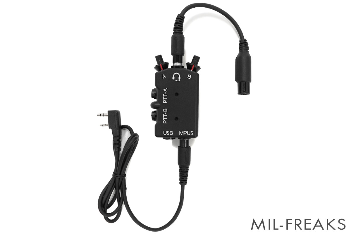 FALCO (FCS) MPU5 DUAL PTT KENWOOD │ ミリタリーショップ MIL-FREAKS