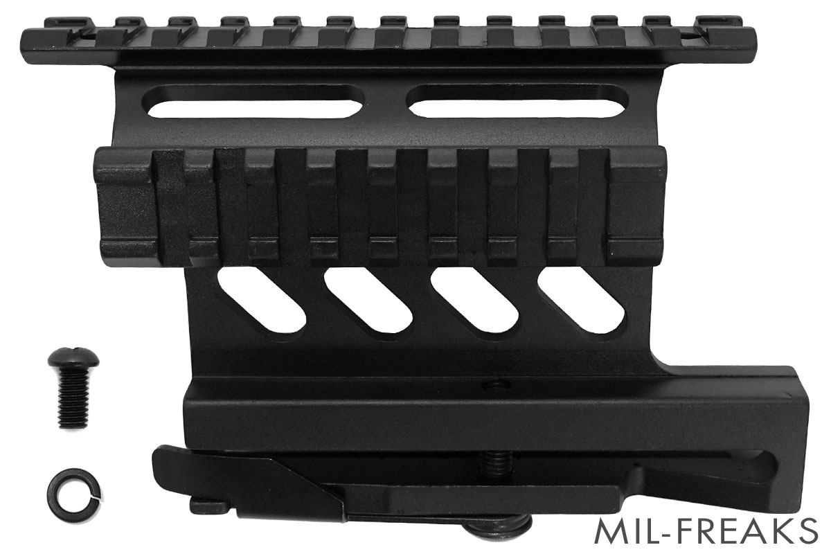 METAL AK47/74 サイドレール ピカティニー QDマウント サイド＆トップ