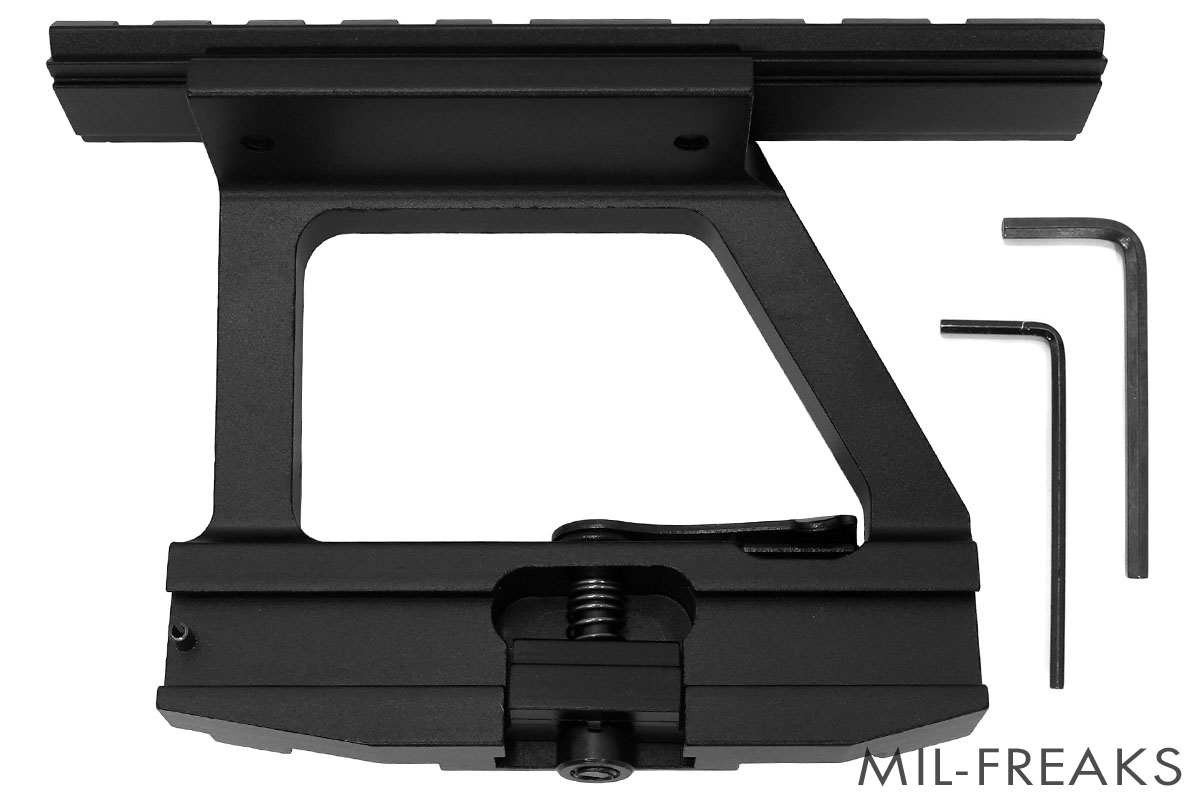 METAL AK47/74 サイドレール ピカティニー QDマウント │ ミリタリー