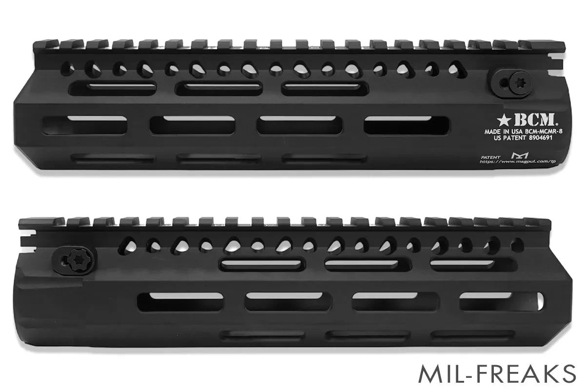 Airsoft Artisan BCMタイプ MCMR M-LOK ハンドガード 8インチ ブラック