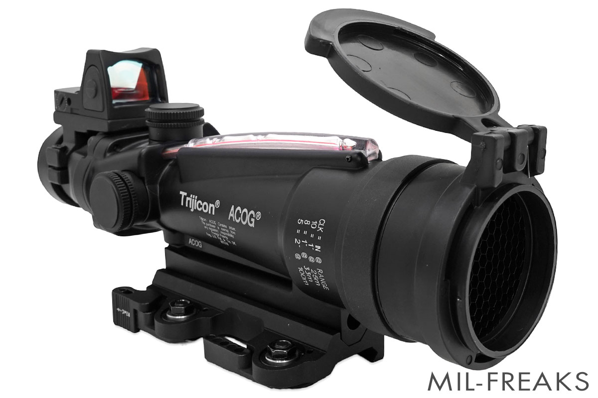 Aim-O Trijicon ACOGタイプ TA31 4X32 スコープ 集光チューブ レッド