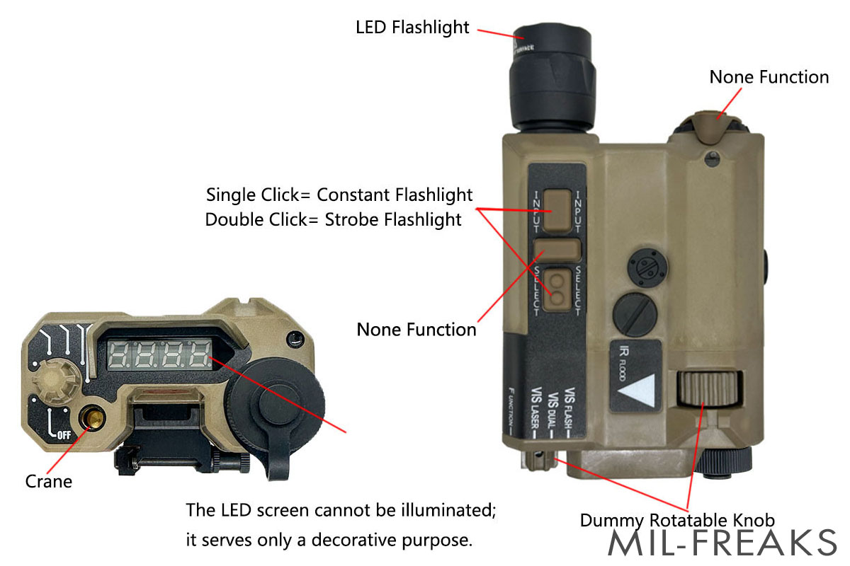 SOMOGEAR WILCOXタイプ RaptarLite ダミー ターゲティング モジュール