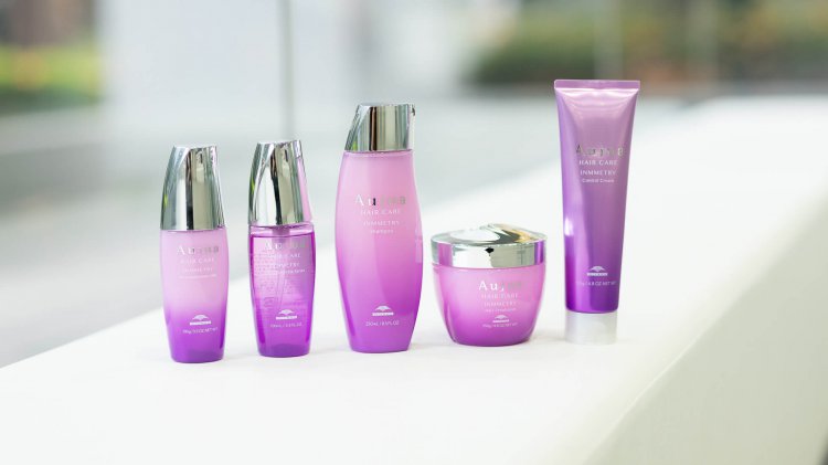 乾かすだけでまとまり輝く髪へ！オージュア 新ライン 『インメトリィ