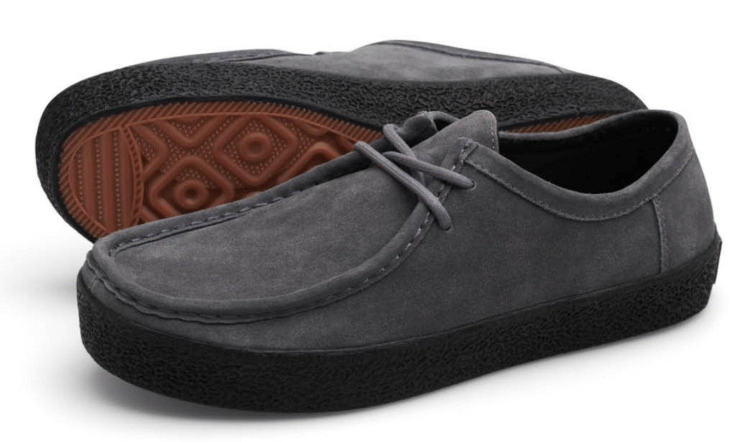 The Last Resort VM006 Moc Shoe in Steel Grey and Black