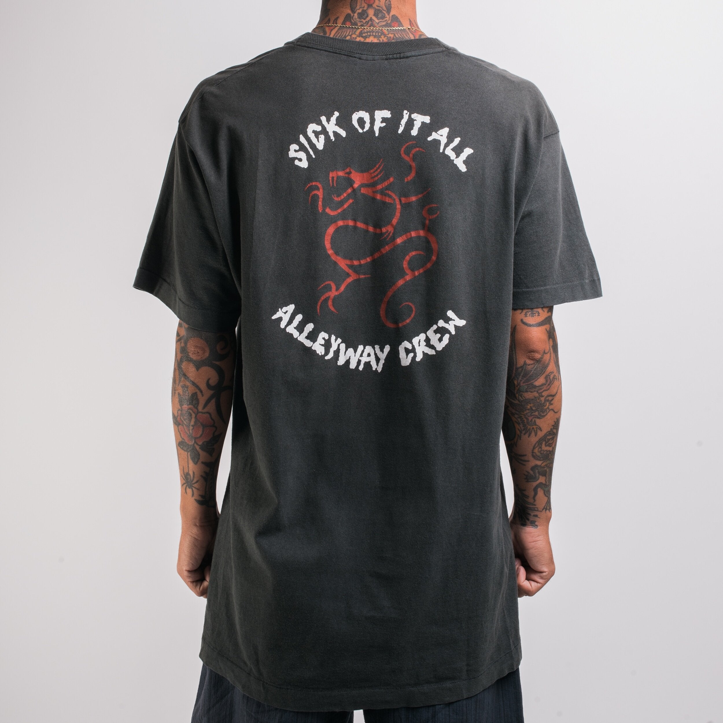 SICK OF IT ALL 90年代?ビンテージTシャツ L Vintage 90's Sick Of It