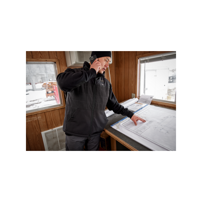 Milwaukee M12 ブラック ヒートベスト｜コードレス加熱ベスト｜防寒