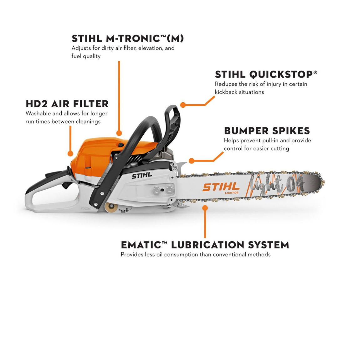 Stihl MS 261 C-M: Powerful, Efficient Chainsaw - Milton Village