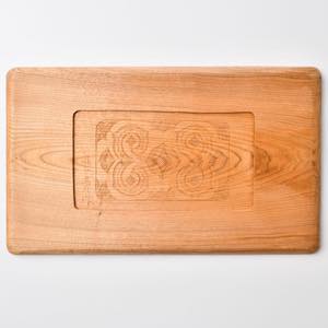 アイヌ イタ 長角盆 二尺 ｜ みんげい おくむら （日本と世界の民芸）