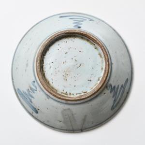 中国 呉須染付皿 福 ｜ みんげい おくむら （日本と世界の民芸）