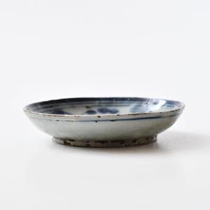 中国 磁州窯 青花 4.5寸皿 魚紋 ｜ みんげい おくむら （日本と世界の