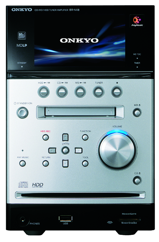 ONKYO BR-NX8 CD・MD・HDDプレーヤー 特価】ONKYO BR-NX8 CD・MD・HDD