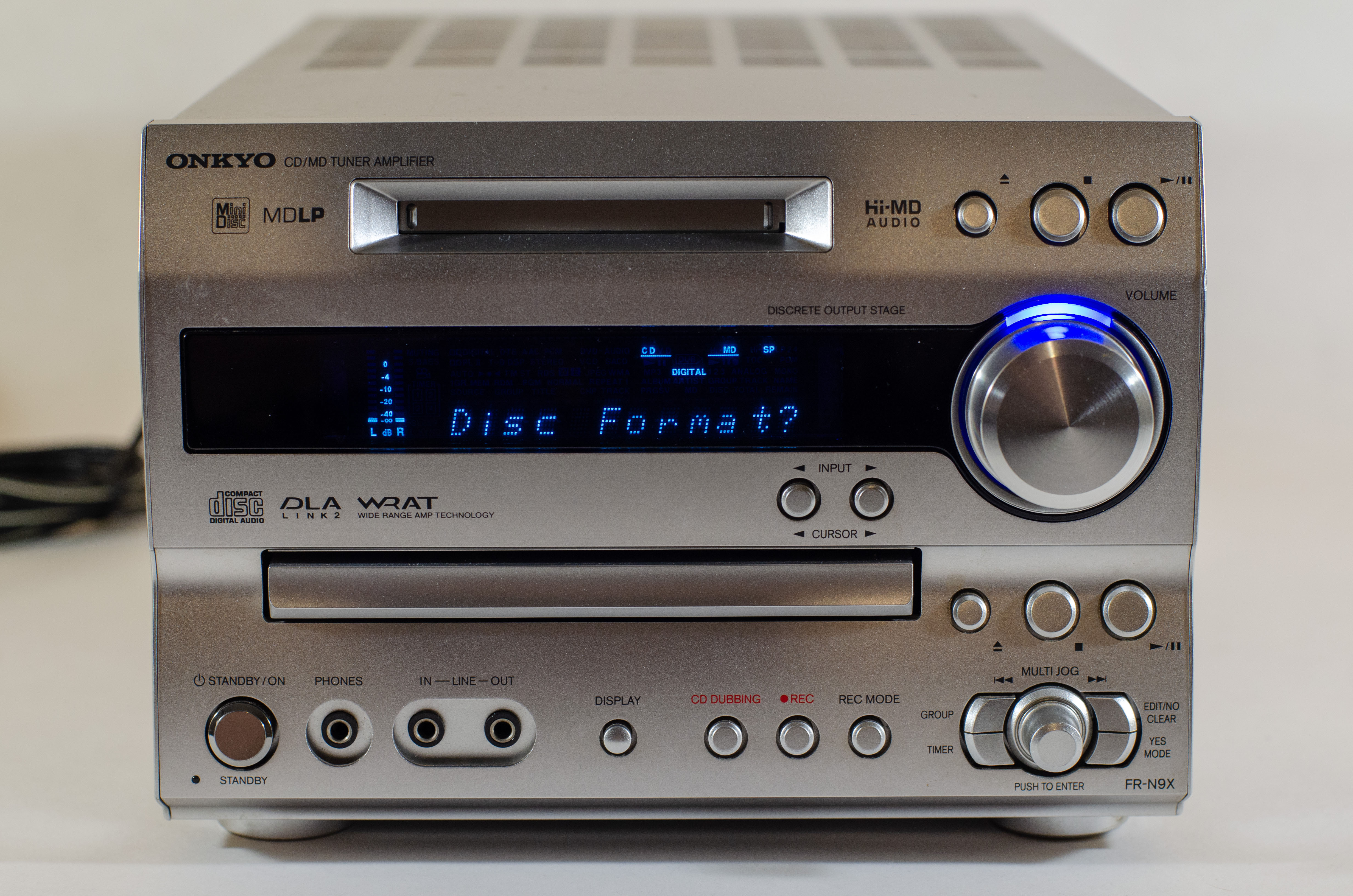 Onkyo FR-N9X / X-N9X [MiniDisc Wiki]