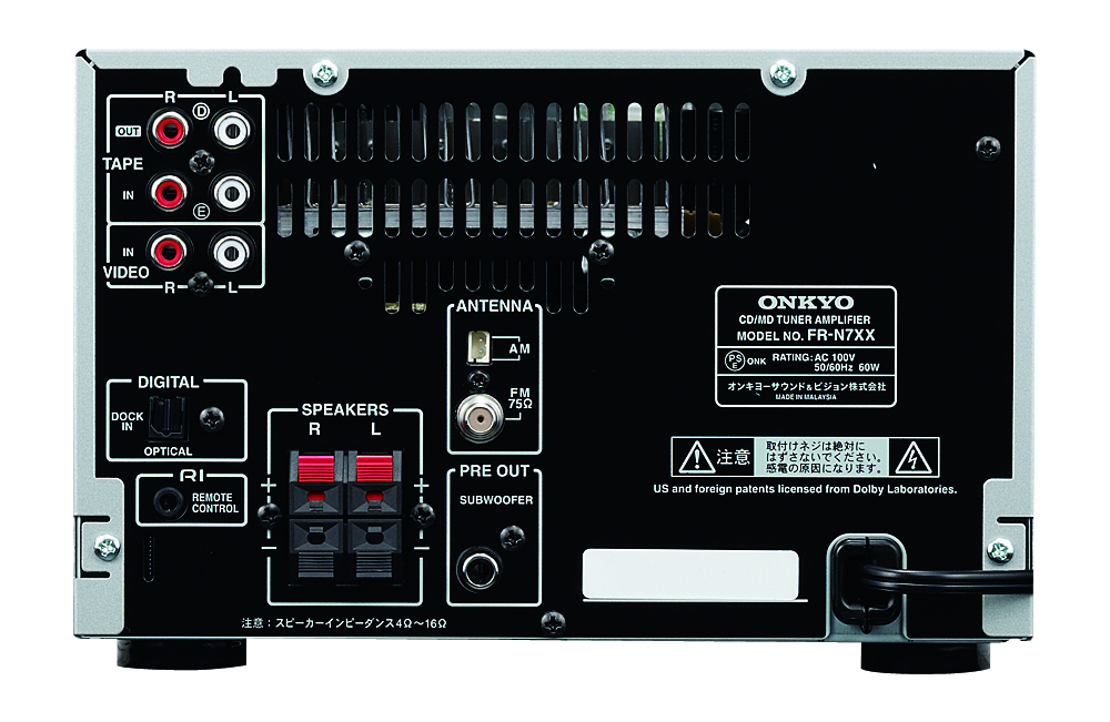 ジャンク ONKYO ネットワーク CD/MD レシーバー FR-N7XX ジャンクONKYO