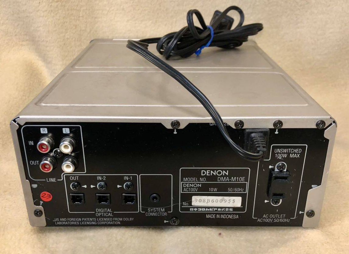 Denon DMA-M10E [MiniDisc Wiki]