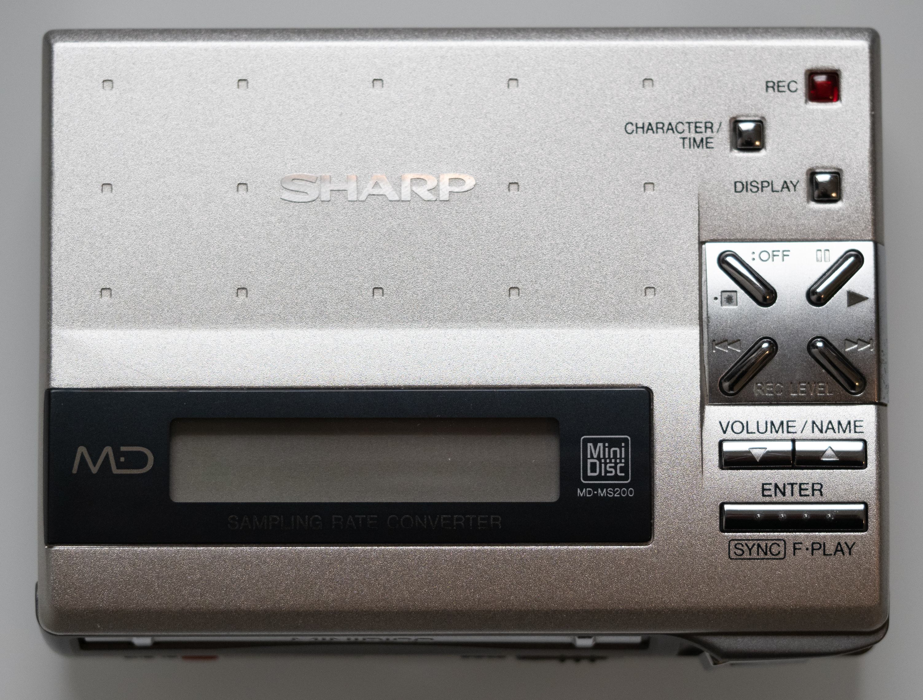 Sharp MD-MS200 [MiniDisc Wiki]