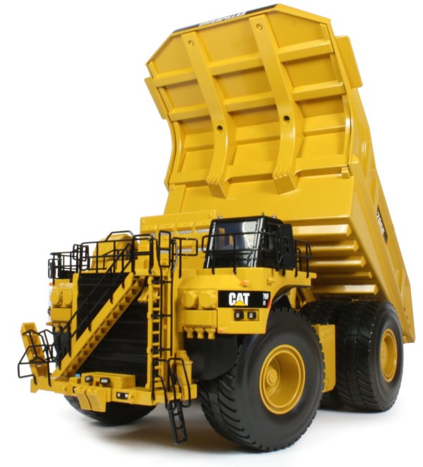 Miniature Construction World - Caterpillar 795F AC Mining Truck