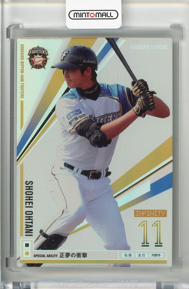 大谷翔平 オーナーズリーグカード 11 大谷翔平 プロ野球オーナーズ