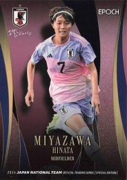 2019 なでしこリーグ 日テレ・ベレーザ 宮澤ひなた 直筆サインカード