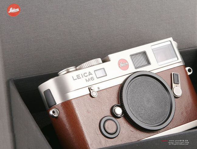 Leica M6TTL 0.72x Titanium Finish (10435) rangefinder camera model