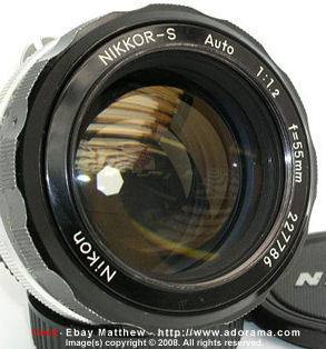 Nikkor 55mm f/1.2 Standard Lenses - Version History - Part III