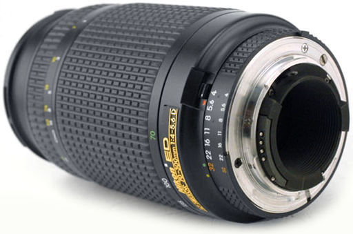 Nikkor autofocus (AF) Zoom Nikkor 70-300mm f4-5.6D ED Telephoto
