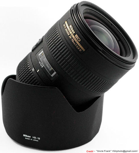 Nikon AF-S (autofocus) Zoom Nikkor 28-70mm f/2.8D ED-IF wide